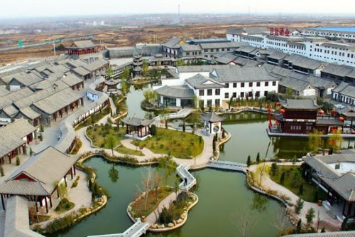 邢臺(tái)造價(jià)3億的 假古城 ,占地168畝,吸收 景觀小品 元素設(shè)計(jì)