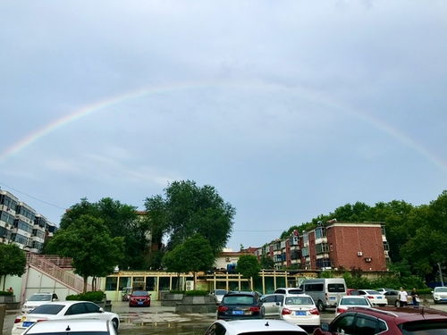 邢臺雨后又見彩虹