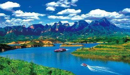 太行泉城 美麗邢臺|朱莊水庫:碧水映青山