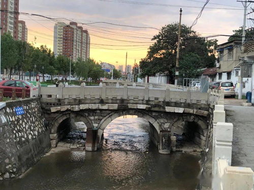 風雨中的 邢臺圍寨河古石橋 手機拍照 五方元音